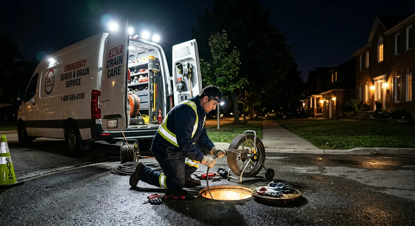 Clogged Drain Repair in Easton, MA